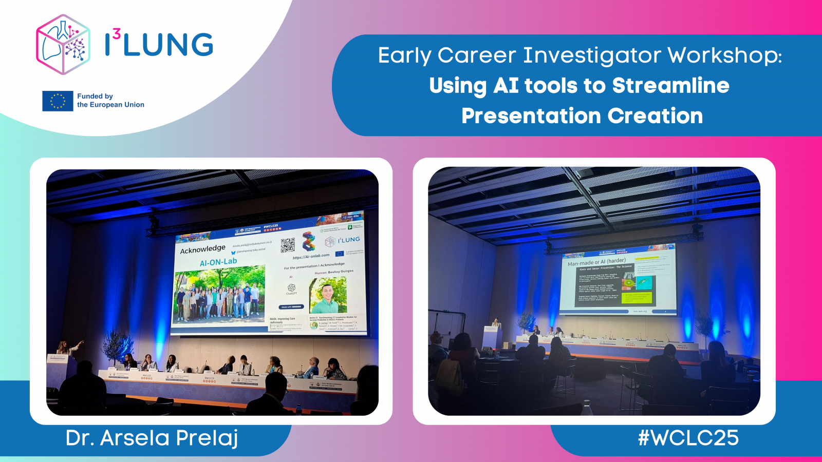 Kicking off #WCLC25: Day 1 highlights from I3LUNG 👏🏼