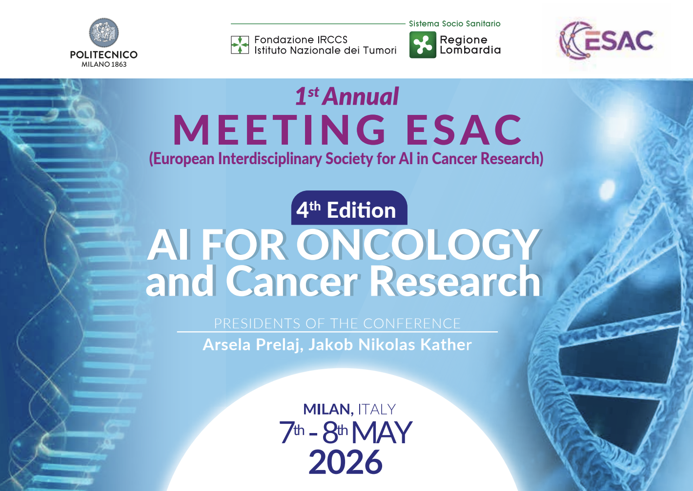 ESAC: First Annual Meeting (AI for oncology)